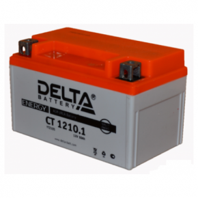  АКБ 12V-10 А/ч "Delta" СТ" (YTZ1OS) (CT 1210.1