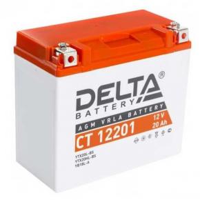  АКБ 12V-18 А/ч "Delta" СТ" (YTX20L-BS) (CT 12201