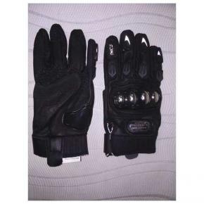  Перчатки PRO-Biker mcs-06 кожа (черные)вилка