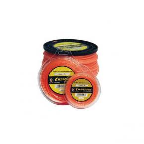  Корд триммера Champion Twisted Squar  d-1,6 мм 15 м витой квадрат