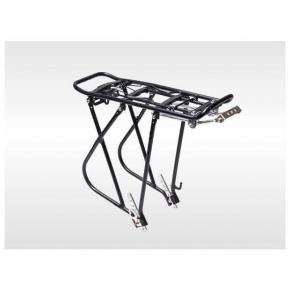  Багажник  24-28" вело универсальные черные  крепление под насос