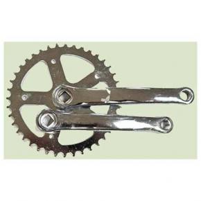  Звездочка с шатунами 44 зуба 165 мм под квадрат