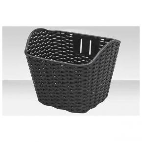  Корзина вело передняя пластмассовая плетеная