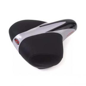  Седло вело 28" широкое  двухцветное