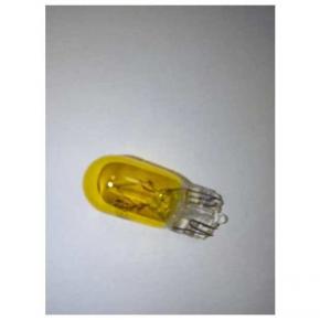  Лампа А 12V - 10w скутер, жёлтая  поворота без цоколя
