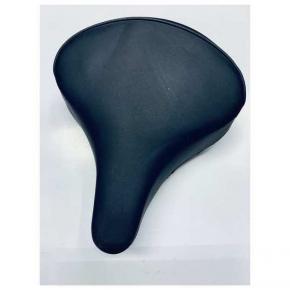  Седло вело 28" черные пружины, пластмасовая основа