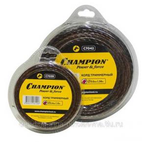  Корд триммера (Champion Magic) 2,4 мм 15м (витой к