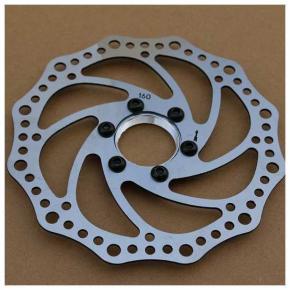  Диск тормозной 160 мм (алюм.) с креплением