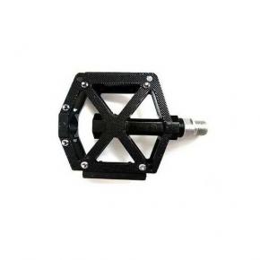  Педали (BMX/MTB) на 2 пром.подш. черные, алюм.