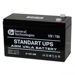  АКБ 12V-7 А/ч "General Tehnologies Standart AGM/10 GT1207