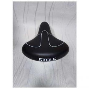  Седло (вело) (Stels) широкое рельефное