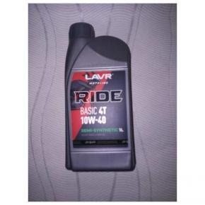  Присадка (LAVR МОТО RIDE BASIC 4T 10W40 SL) 1л п/с