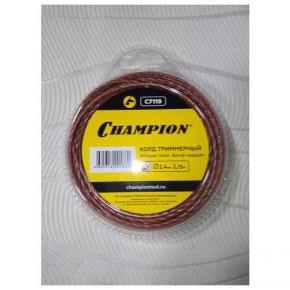  Корд 2,4 мм 15 м (Champion Whisper-twist)  (витой квадрат)