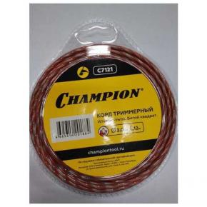  Корд 3,0 мм 12 м (Champion Whisper-twist)  (витой квадрат)