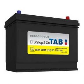  АКБ. 6СТ-70А3 TAB EFB JIS Stop&Go о.п.