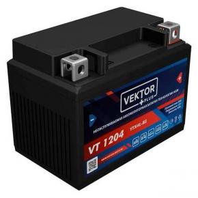  АКБ 12V-4 А/ч "Vektor Plus (VT 1204)