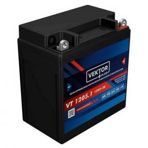  АКБ 12V-5 А/ч "Vektor Plus (VT 1205.1)