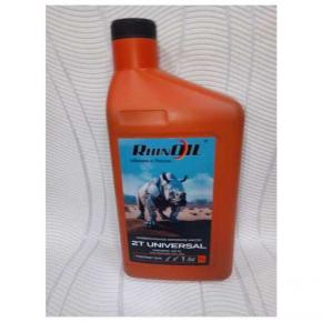  Присадка к топливу б/п (RhinOil Universal 2T) 1л (синт.) (API TC,JASO M345 FD/FC)