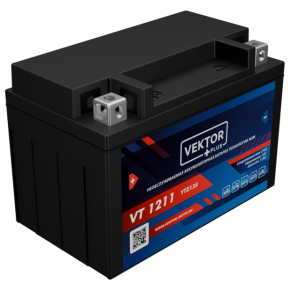  АКБ 12V-11 А/ч "Vektor Plus (VT 1211)