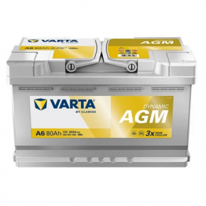  АКБ. 6СТ-80АЧ Varta AGM Start Stop о.п.