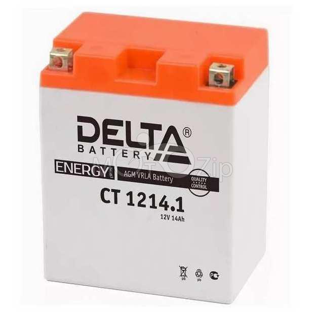  АКБ 12V-14 А/ч "Delta" СТ" (YTX14-BS) (CT 1214.1