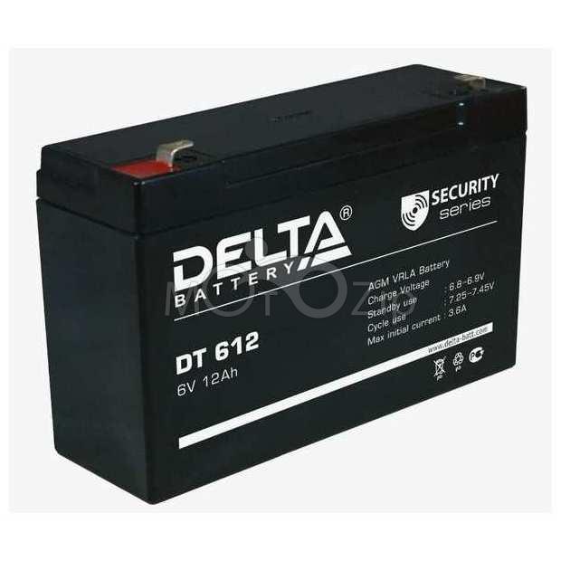  АКБ 6V-12 А/ч "Delta DT" DT612