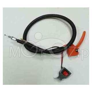  Трос газа на мотобур в сборе