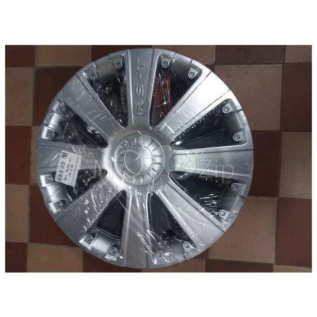  Колпаки декоративные (на пруж.) R-13 (RS-T) серебристый (комп. 2шт.)