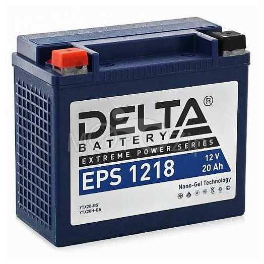  АКБ 12V-18 А/ч "Delta EPS" (YTX20A-BS) (EPS 1218)