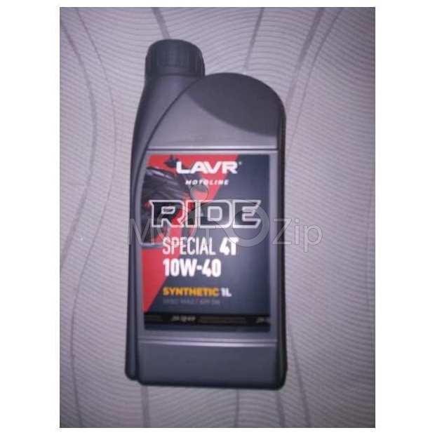  Присадка (LAVR МОТО RIDE SPECIAL 4T 10W40 SN) 1л син.
