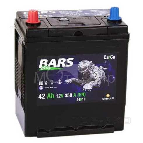 АКБ. 6СТ-42А3 Bars п.п Азия