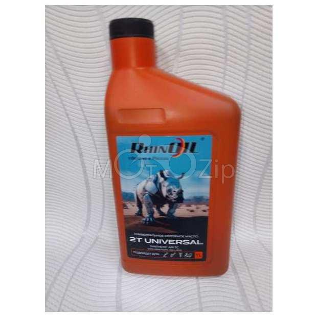  Присадка к топливу б/п (RhinOil Universal 2T) 1л (синт.) (API TC,JASO M345 FD/FC)