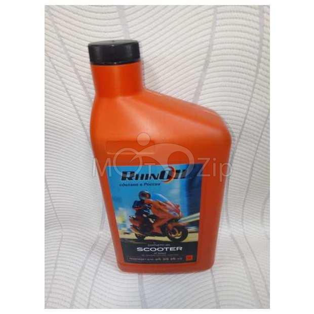  Присадка (RHINOIL SCOOTER SAE 5w-40 4T) (1л) (синт.) скутер