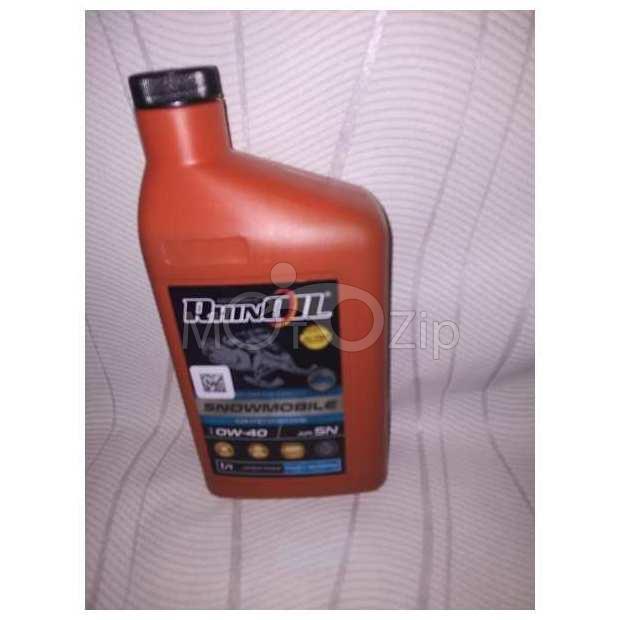  Присадка (RhinOil SNOWMOBILE SAE 0w-40) (1л) (синт.) снегоходы (API SN JASO MA2)