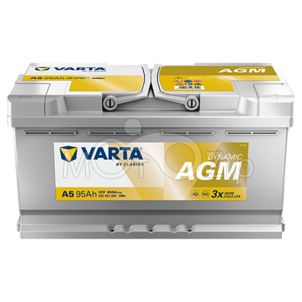 АКБ. 6СТ-95АЧ Varta AGM о.п.353-175-190